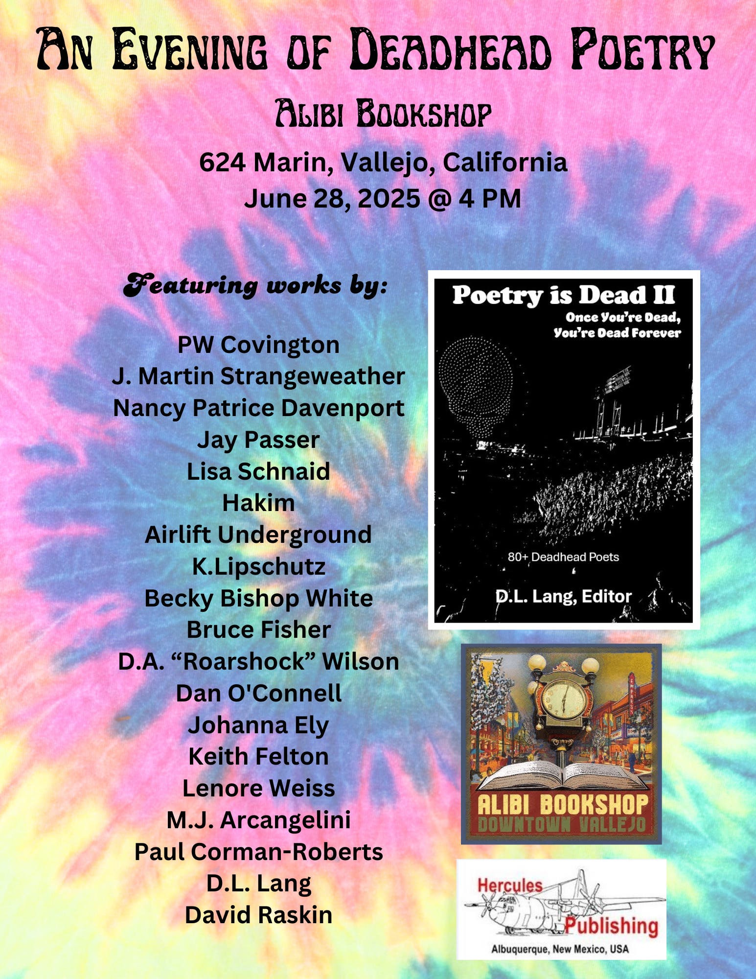 An Evening of Deadhead Poetry