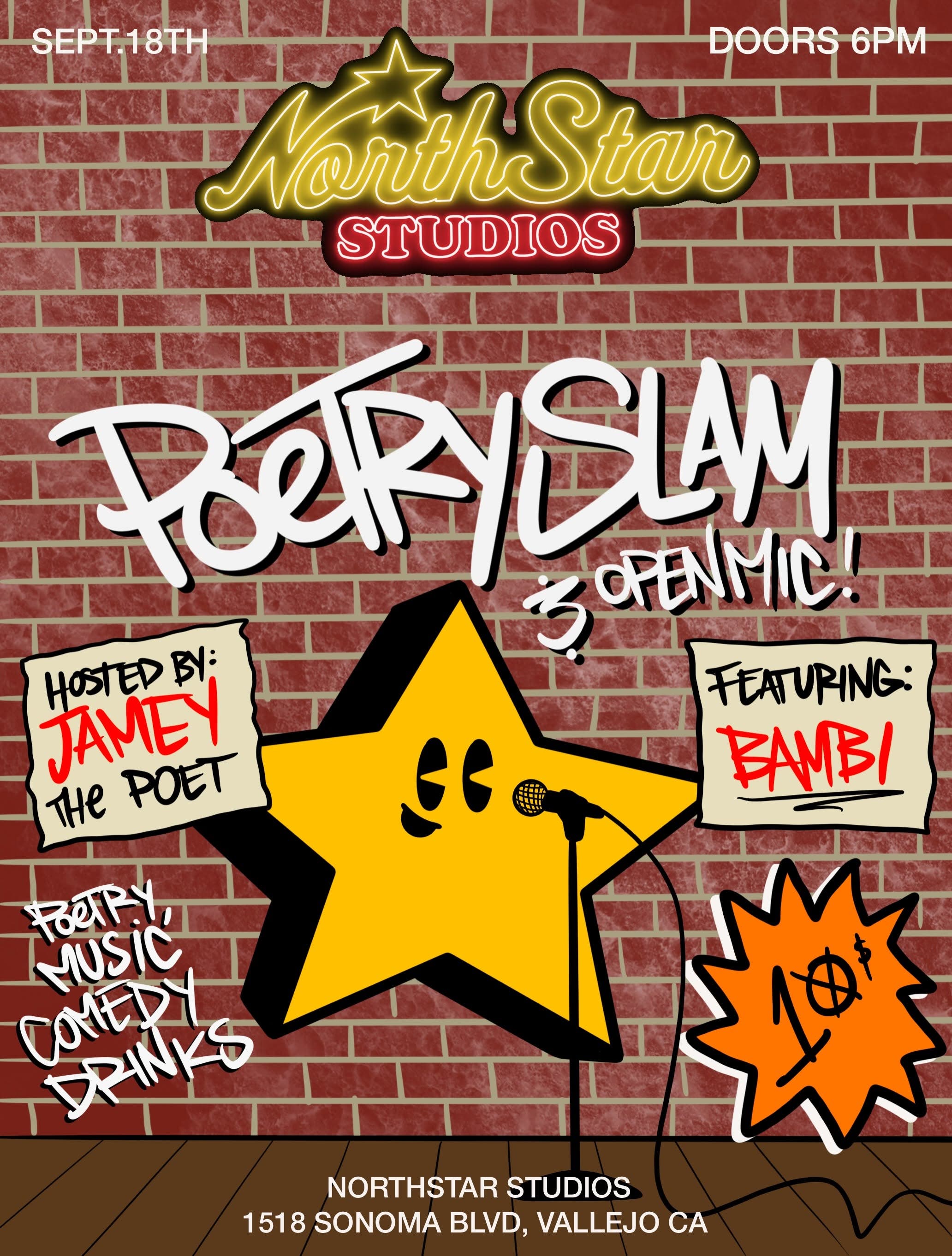 Poetry Slam & Open Mic!