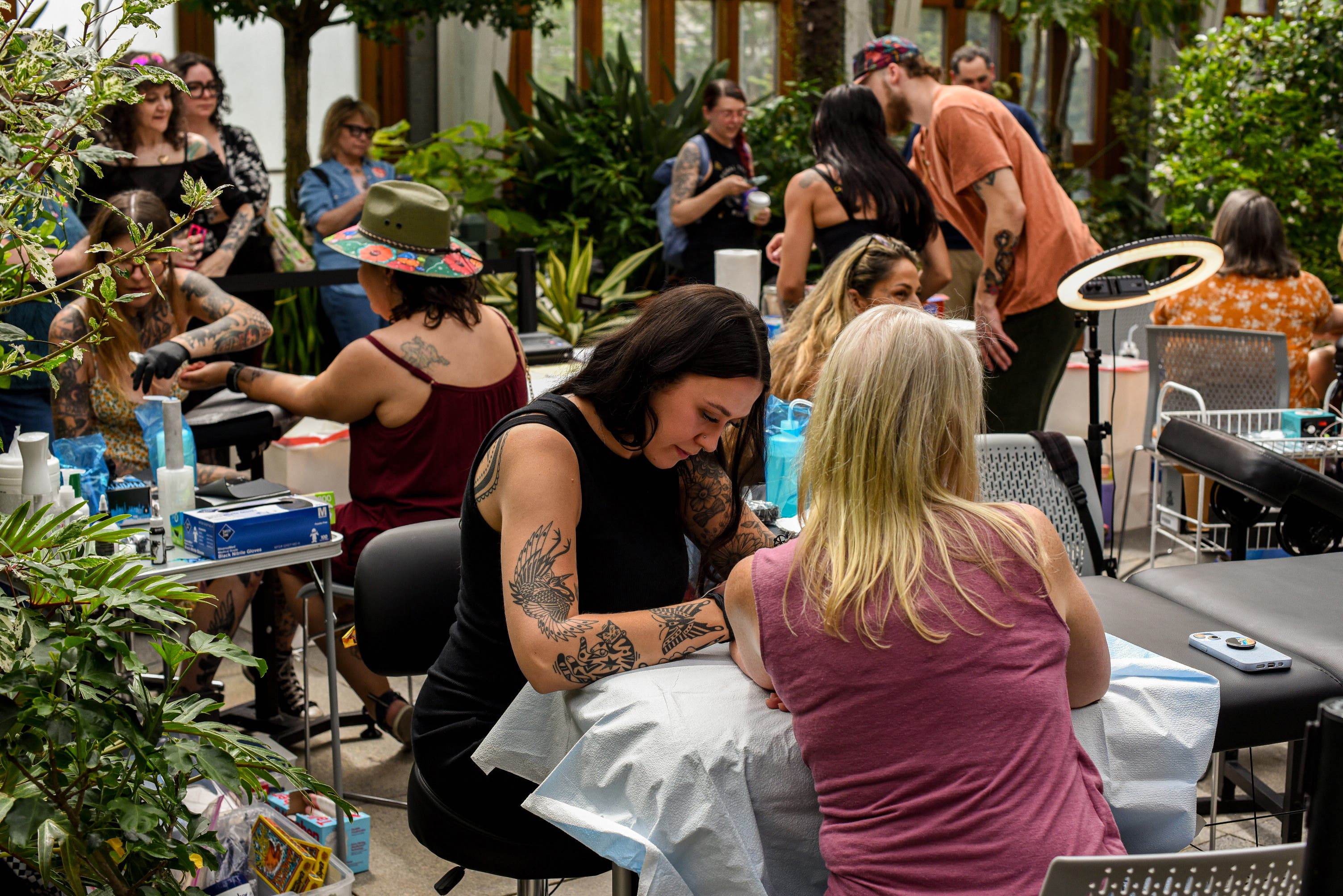 Botanical Tattoo Weekend at New England Botanic Garden