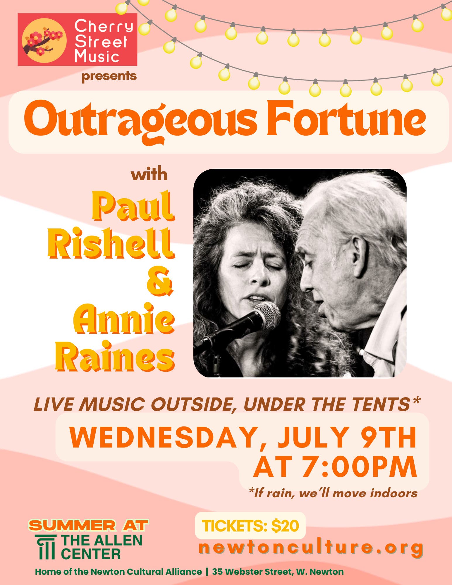 Outrageous Fortune with Paul Rishell & Annie Raines