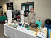 Anabelle, a Girl Scout Cadette with Troop 33521, earned 2nd Place at STEMapalooza for her Silver Award project, teaching children about hermit crabs, beach conservation, and why leaving shells on the beach helps protect Florida's coastal wildlife. ⭐