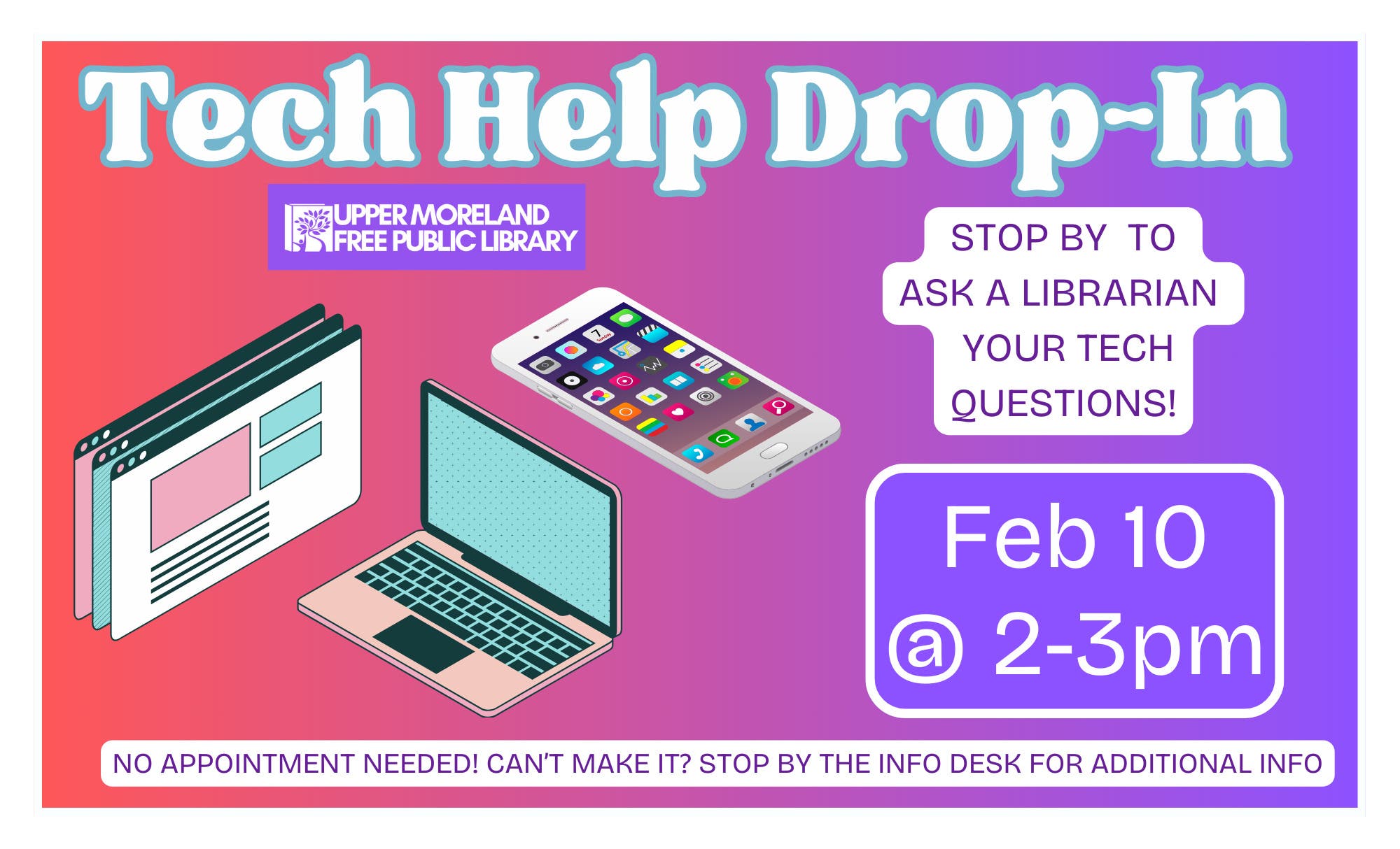 Tech Help Drop-In Hour