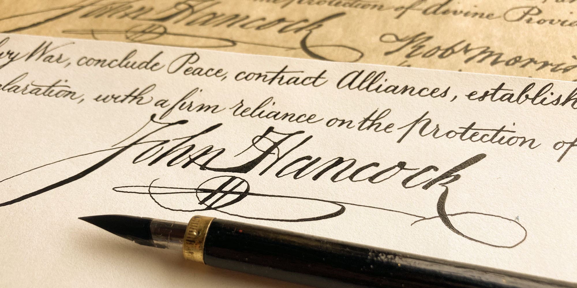 Workshop: Calligraphy that Inspired a Nation