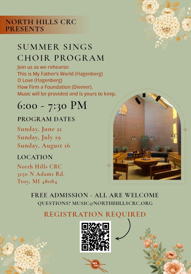 Summer Sings Choir Program!