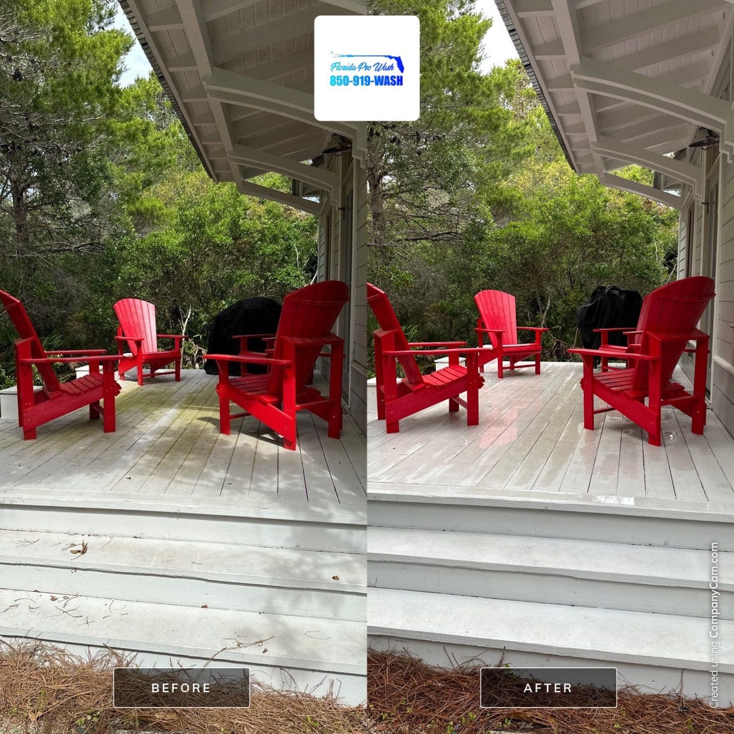 Pressure Washing in Panama Beach City, FL FLorida Pro Wash Panama