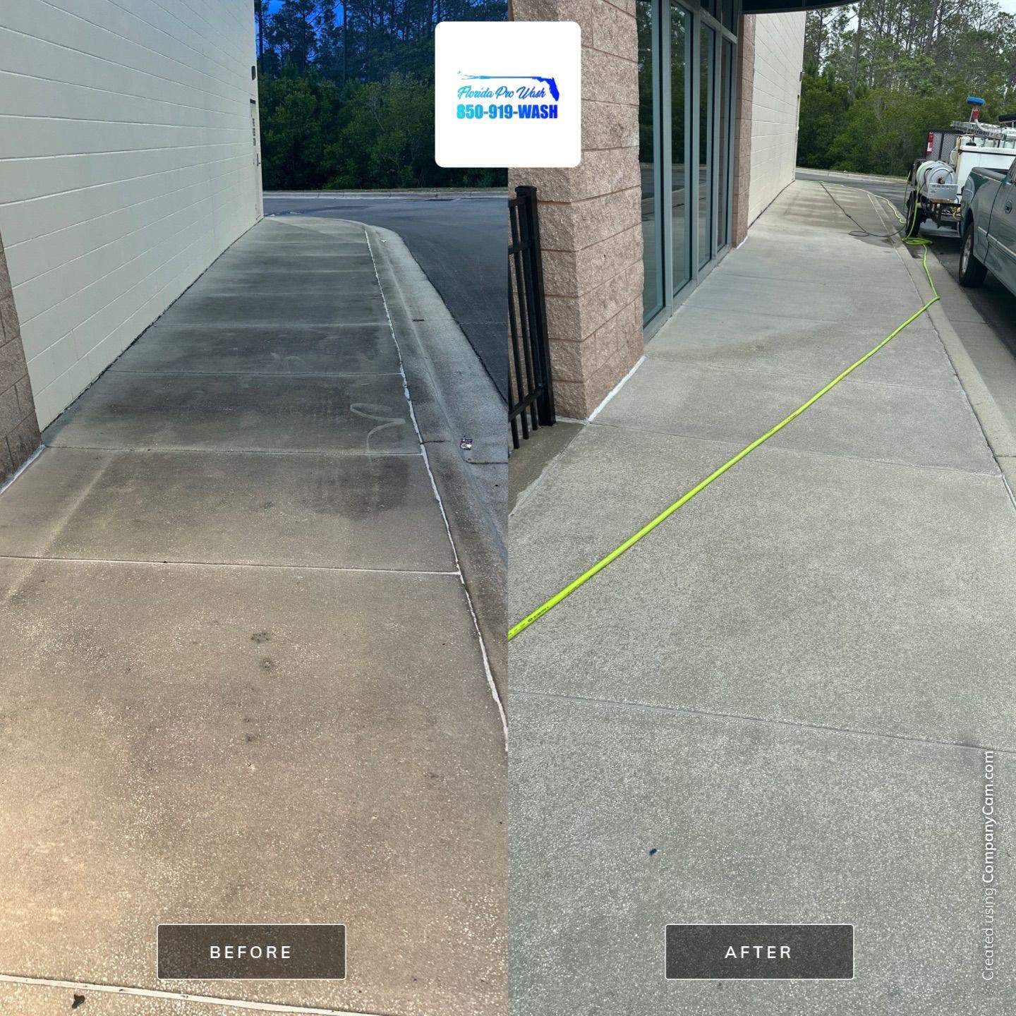 Pressure Washing Cleaning in Panama Beach City, FL FLorida Pro Wash