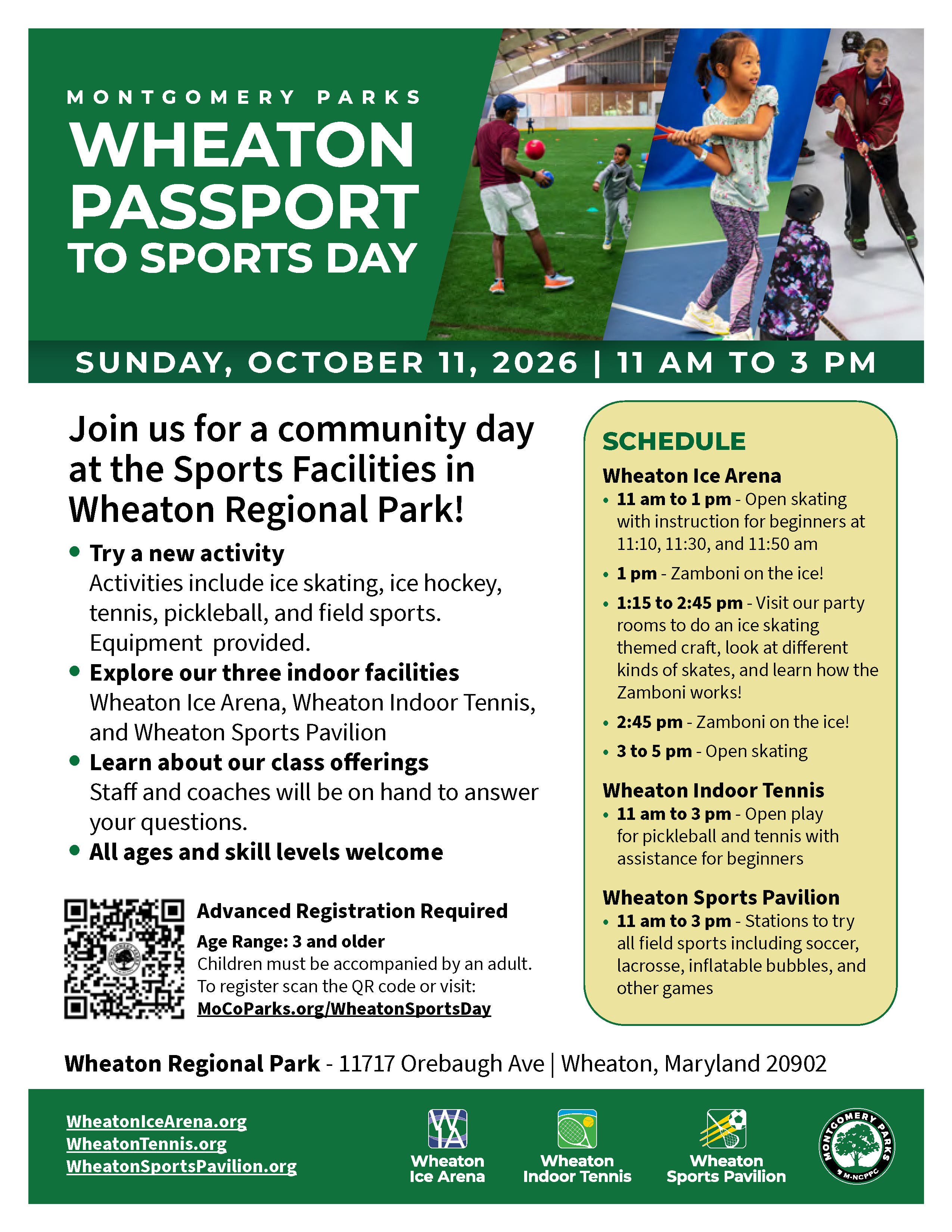 Wheaton Passport to Sports Day