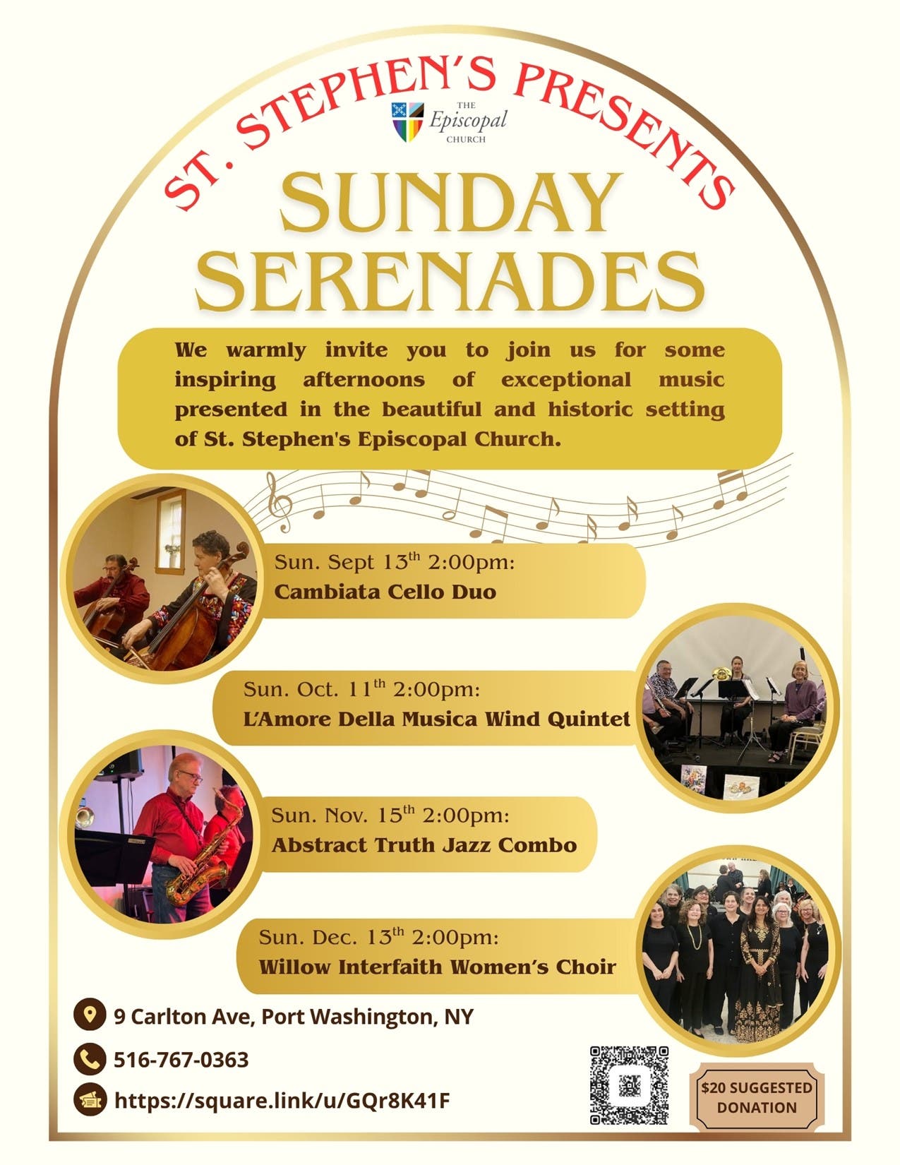 "Sunday Serenades" featuring Cambiata Cello Duo