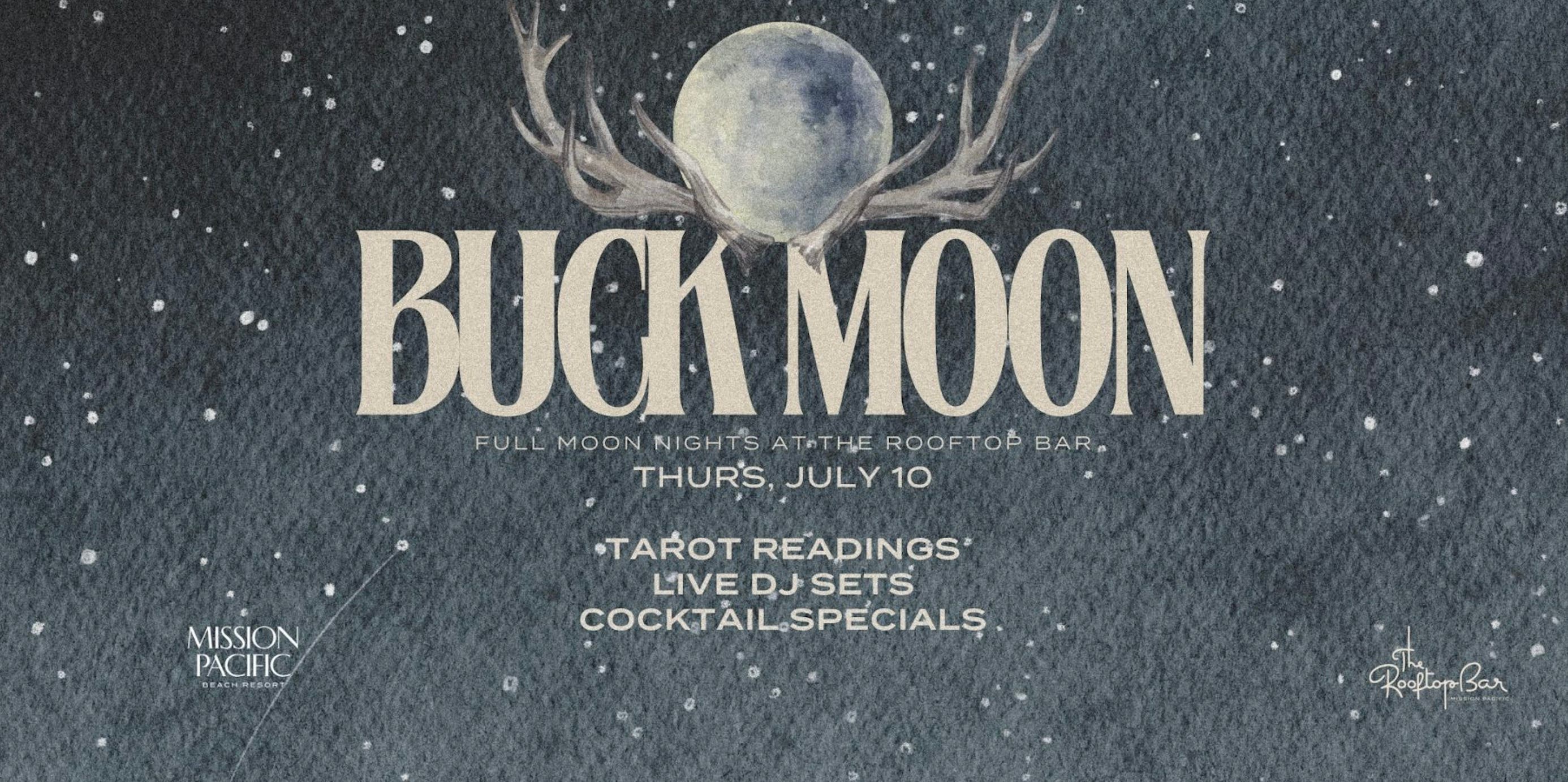 Buck Moon Celebration at The Rooftop Bar