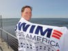 John Merrill of Old Greenwich, will be swimming 3 miles in Long Island Sound with Swim Across America Fairfield County.