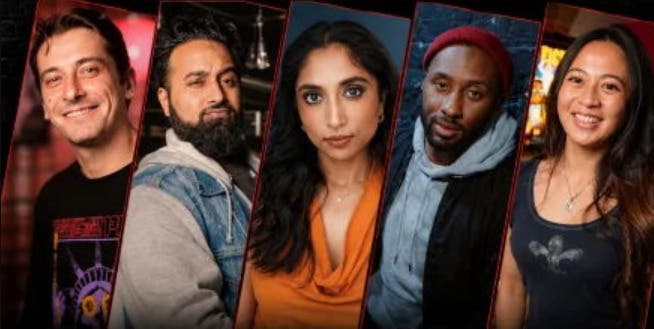 Subhah Agarwal, Anthony Moore, Farooq Hussain, John Bennett, Cesh Reyes