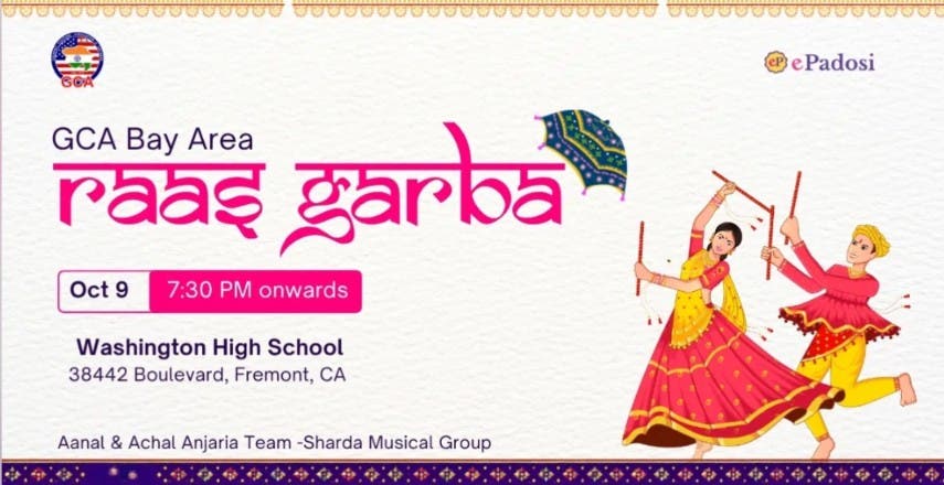 GCA Bay Area Raas Garba 2026
