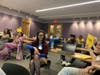 Participants determined whether images were created by GenAI in the You, Me & AI workshop on May 22, 2024.