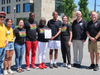 The Woburn Juneteenth organizers and supporters featuring Social Capital Inc., the Woburn Public Library, Saint John’s Baptist Church, Woburn Democratic City Committee, Woburn City Hall, and Woburn City Council.