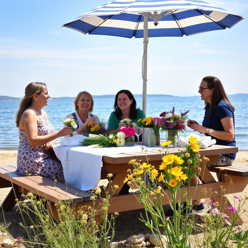 Flower Girl Workshop: Lakeside Beach