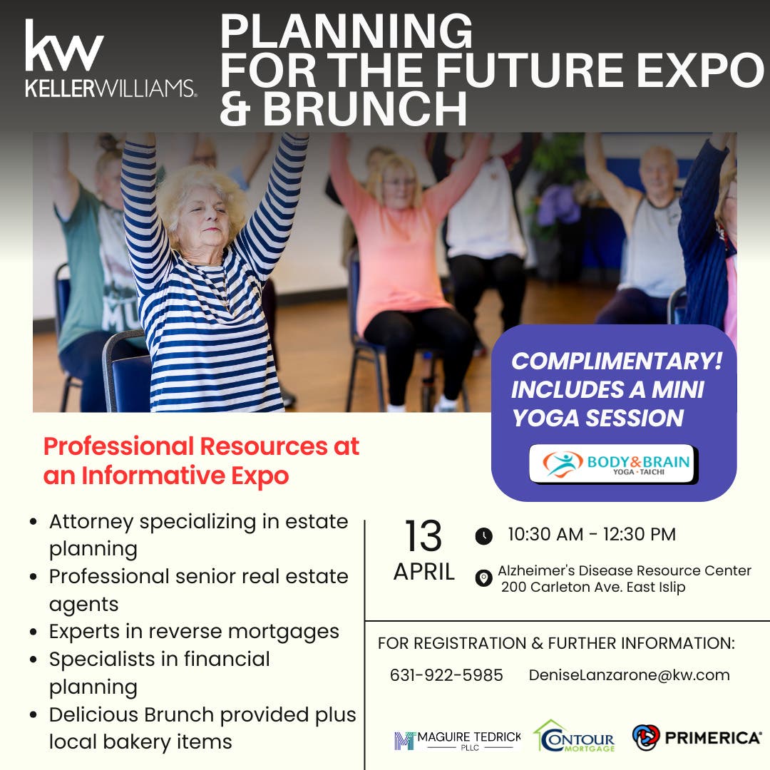 Apr 13 planning for the future mini expo brunch east islip ny patch