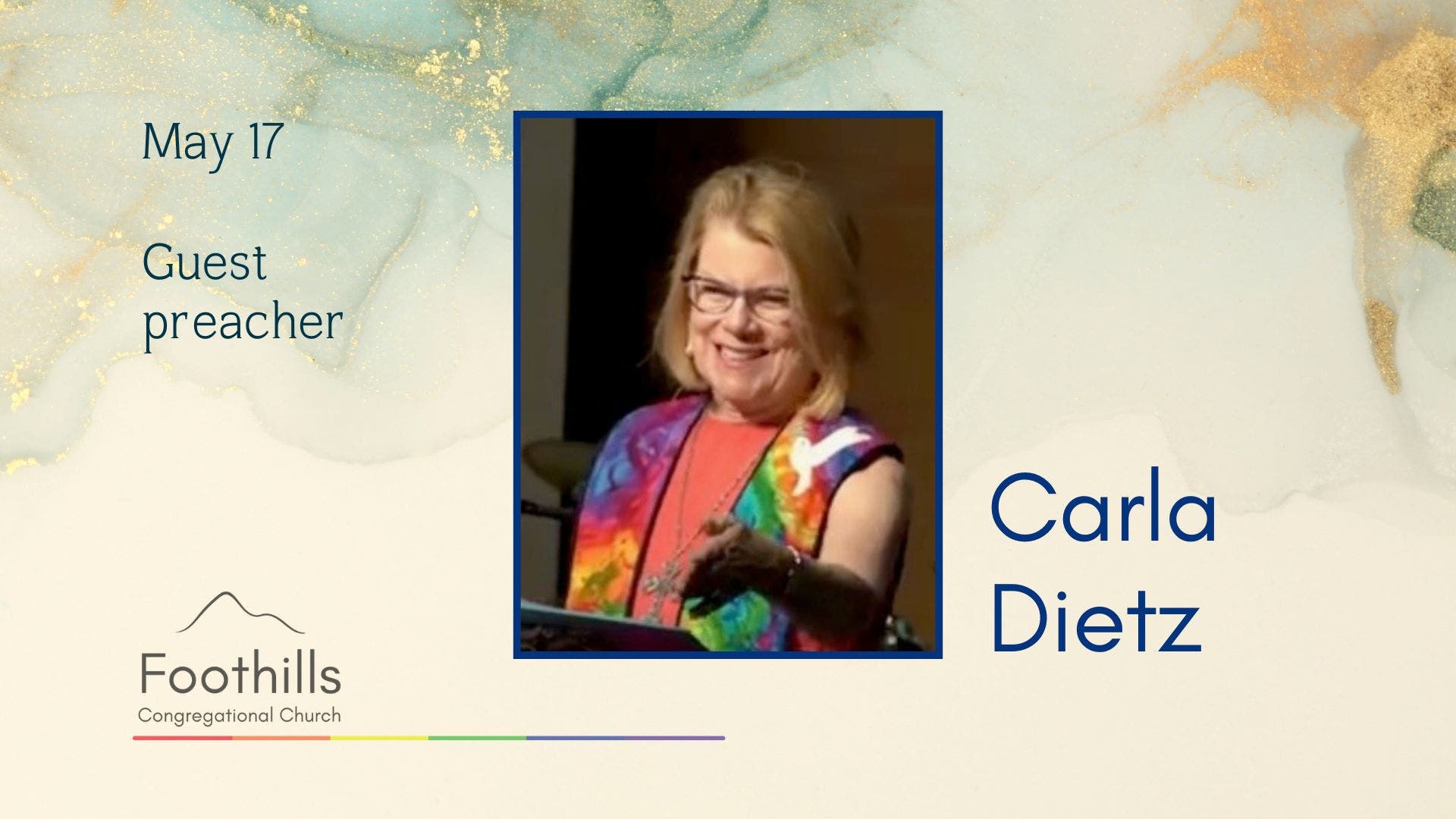 Guest Preacher Carla Dietz
