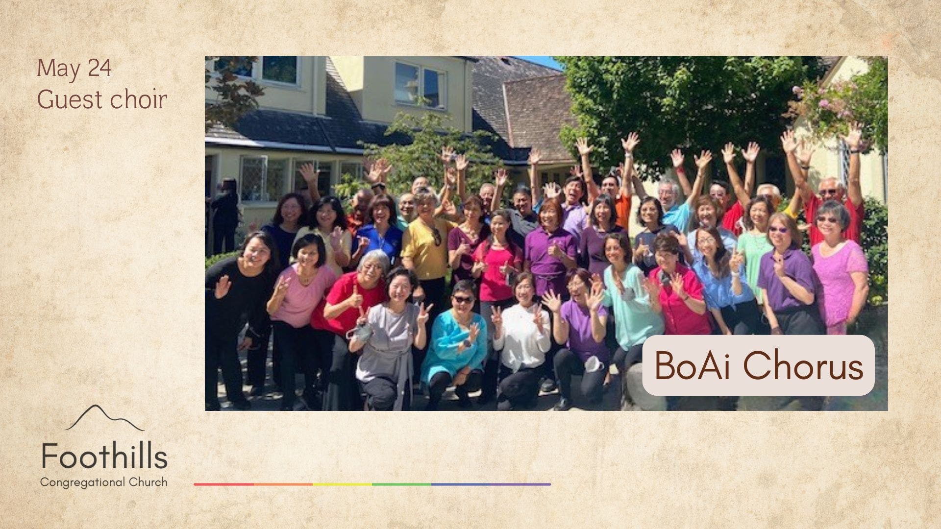 BoAi Chorus sings at Foothills