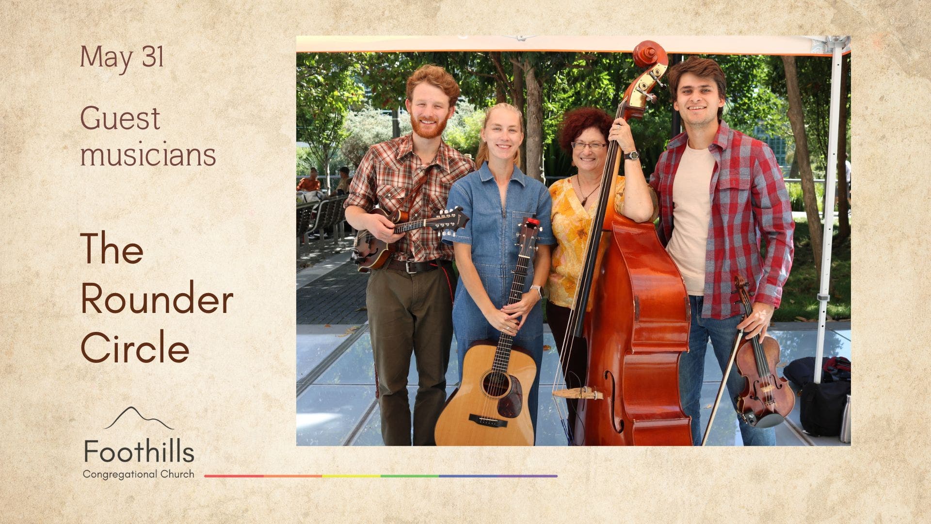 The Rounder Circle plays at Foothills