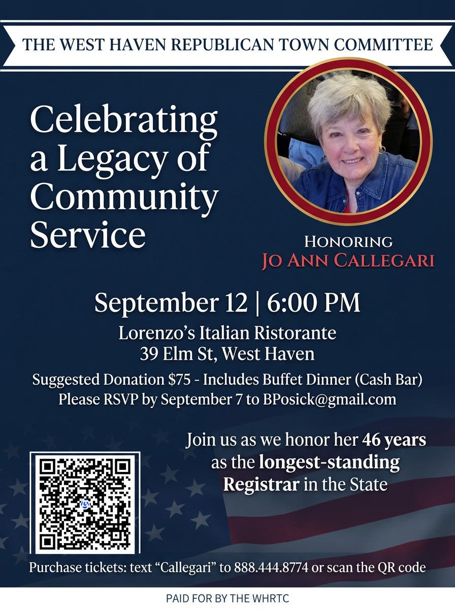 Celebrating a Legacy of Community Service Honoring Jo Ann Callegari