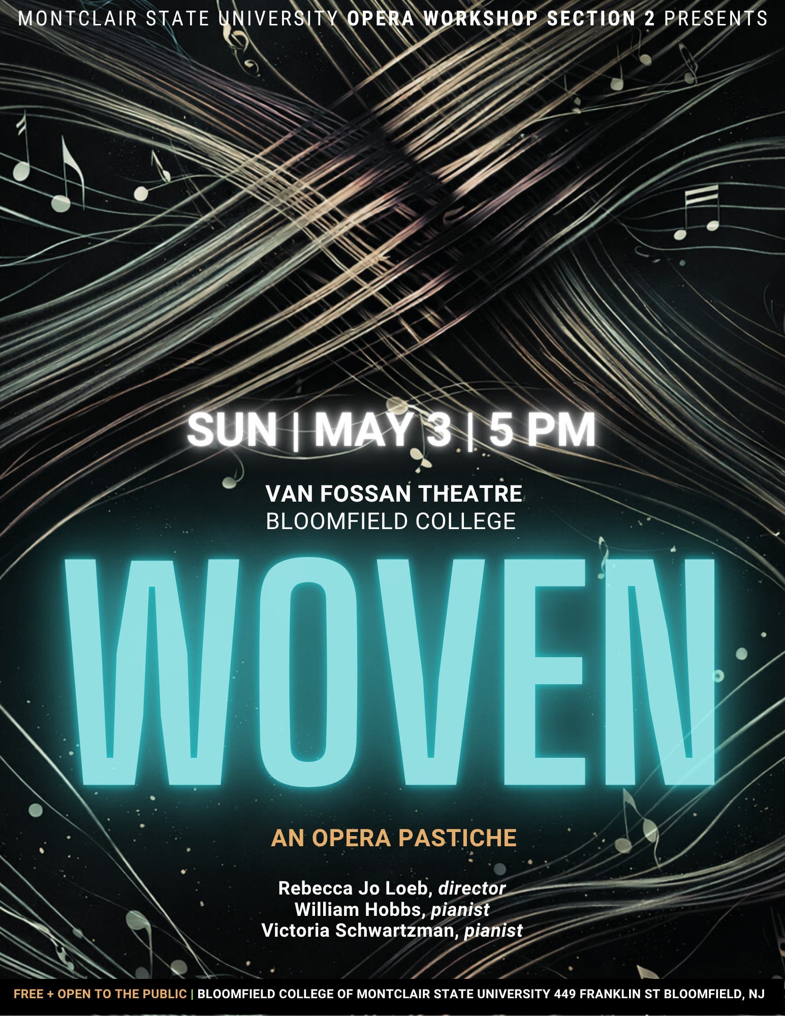 Montclair State University OPERA Workshop Presents "Woven"