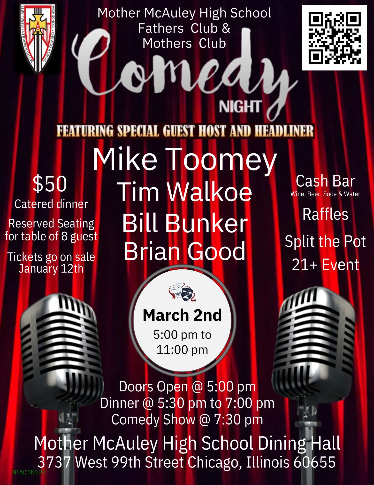 Mar 2 | Comedy Night | Beverly, IL Patch