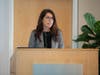 LINC President & COO Katelyn Mack addresses the audience at the 2023 Inclusion Summit