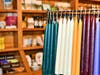 Schropp Dry Goods Shoppe features merchandise from local vendors, including Herberry Candles, Paisley & Co., and Mad Catter Coffee Roasters.