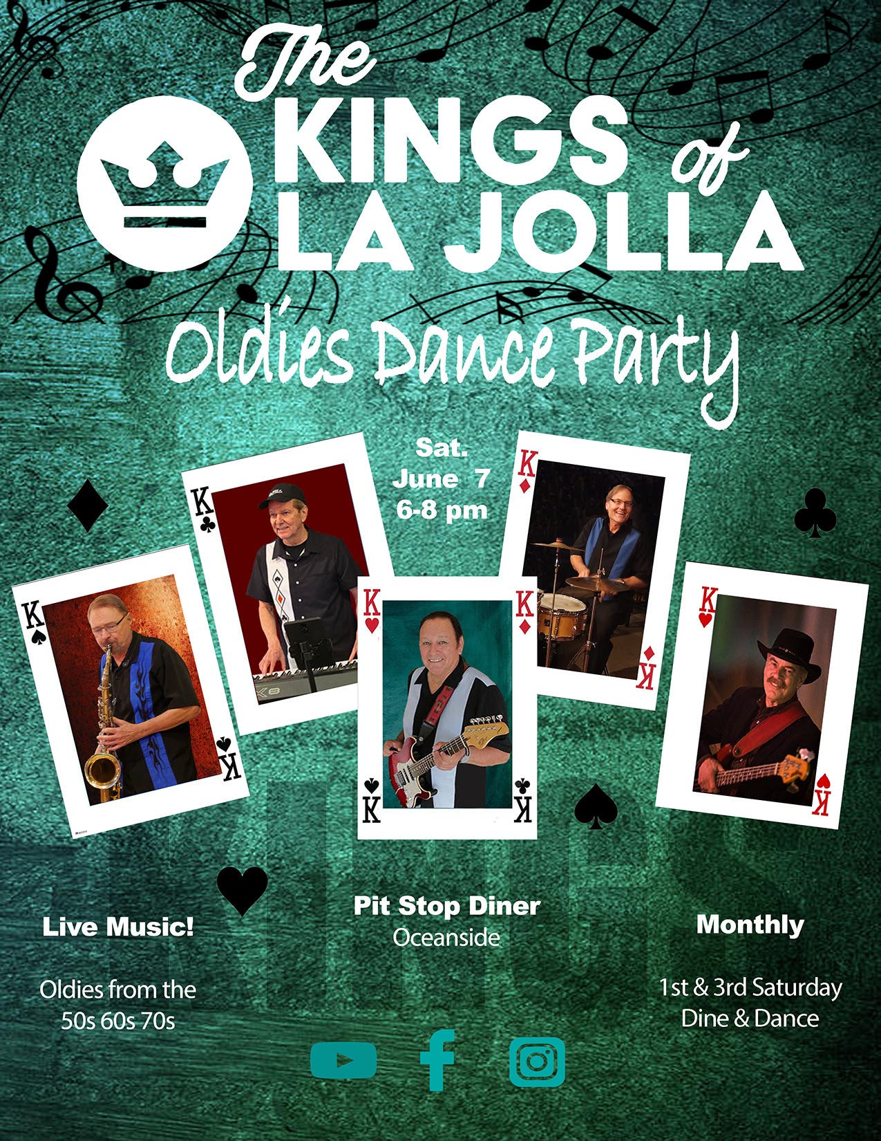 Kings of La Jolla Band | Oldies Dance Party
