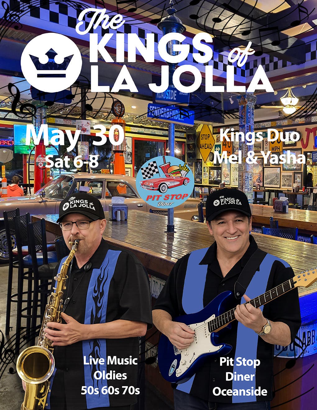Kings Duo | Mel & Yasha | Live Oldies | Comin' Home Baby