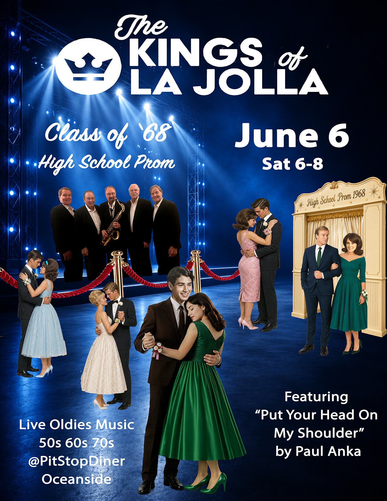 Kings of La Jolla Band | High School Prom Oldies Party | Class of '68