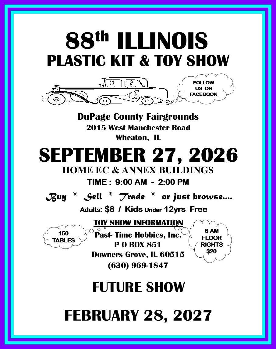 88th ILLINOIS PLASTIC KIT & TOY SHOW,