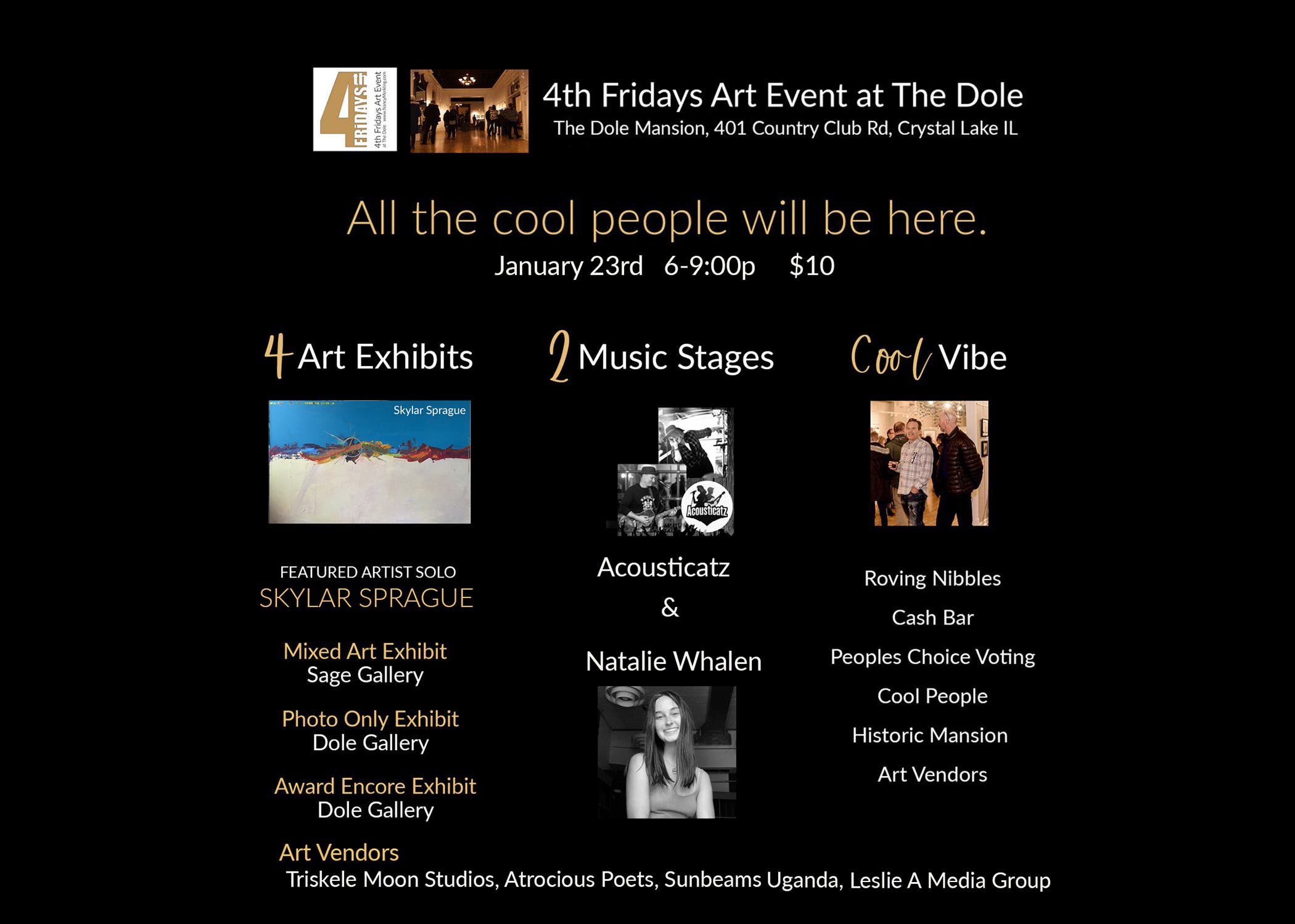 4th Fridays Art Event at The Dole