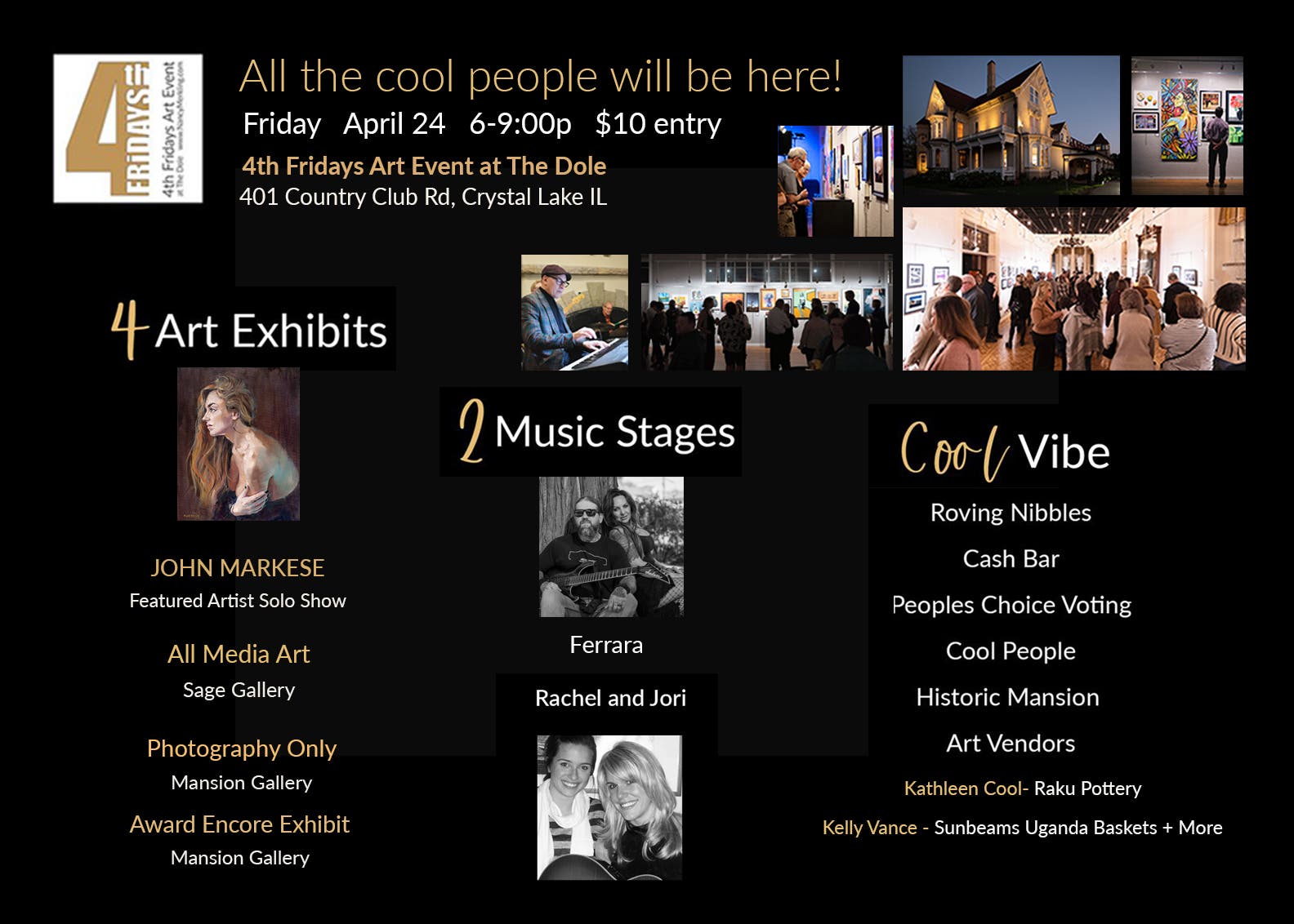 4th Fridays Art Event at The Dole