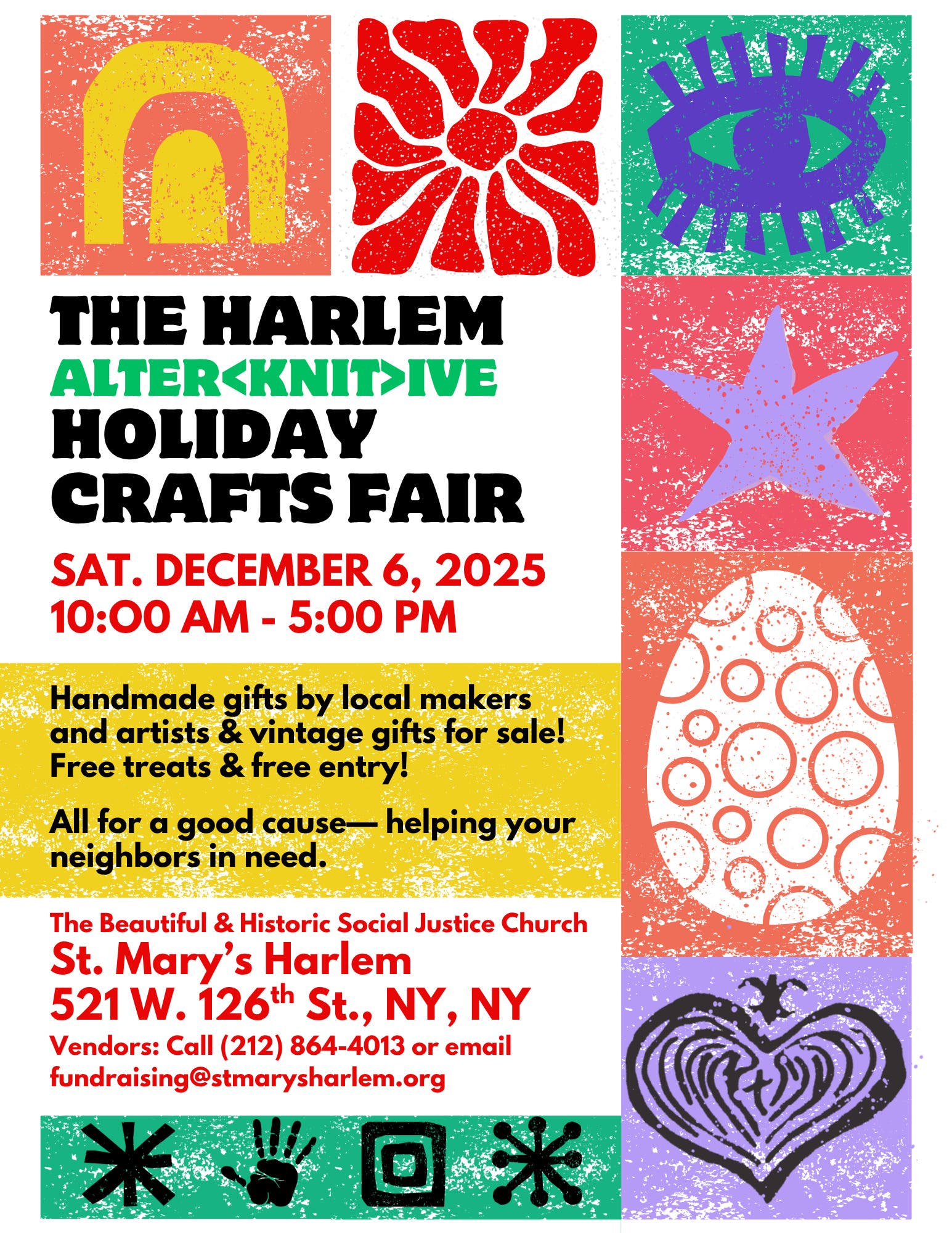The Harlem (Alter-knit-ive) Crafts Fair!