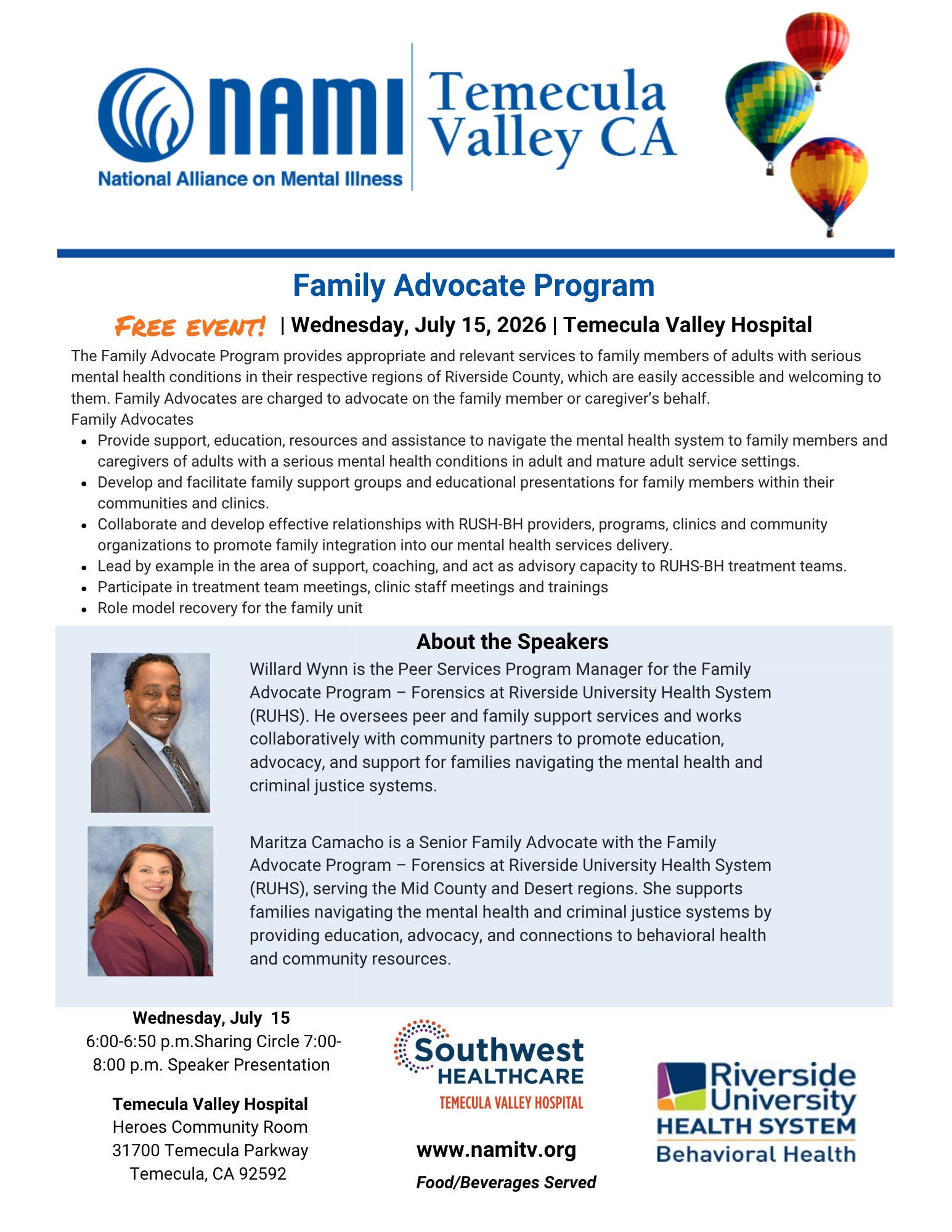 Family Advocate Program