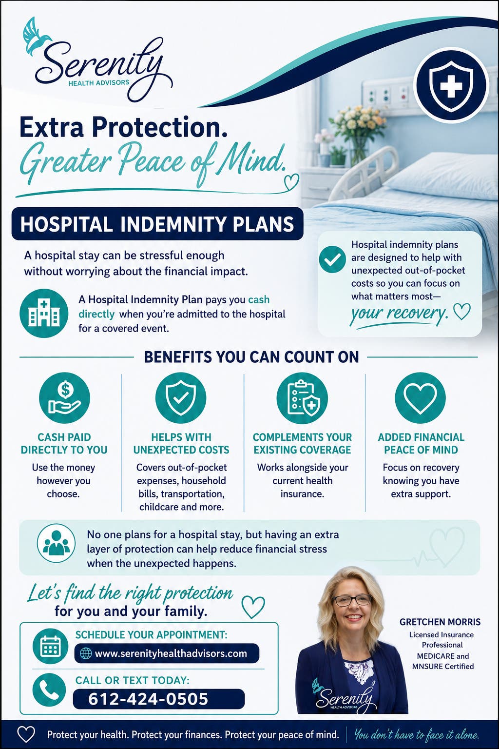 🏥 Did You Know? A Hospital Stay Could Mean More Than Just Medical Bills.