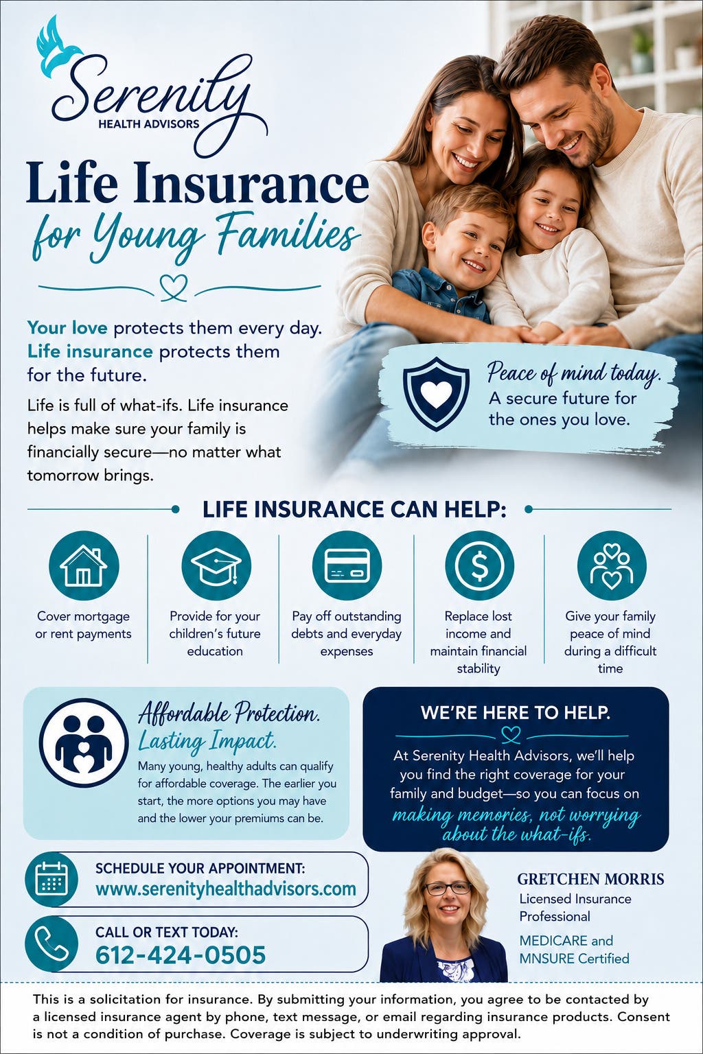 👶❤️ **If something happened to you tomorrow, would your family be financially protected?**
