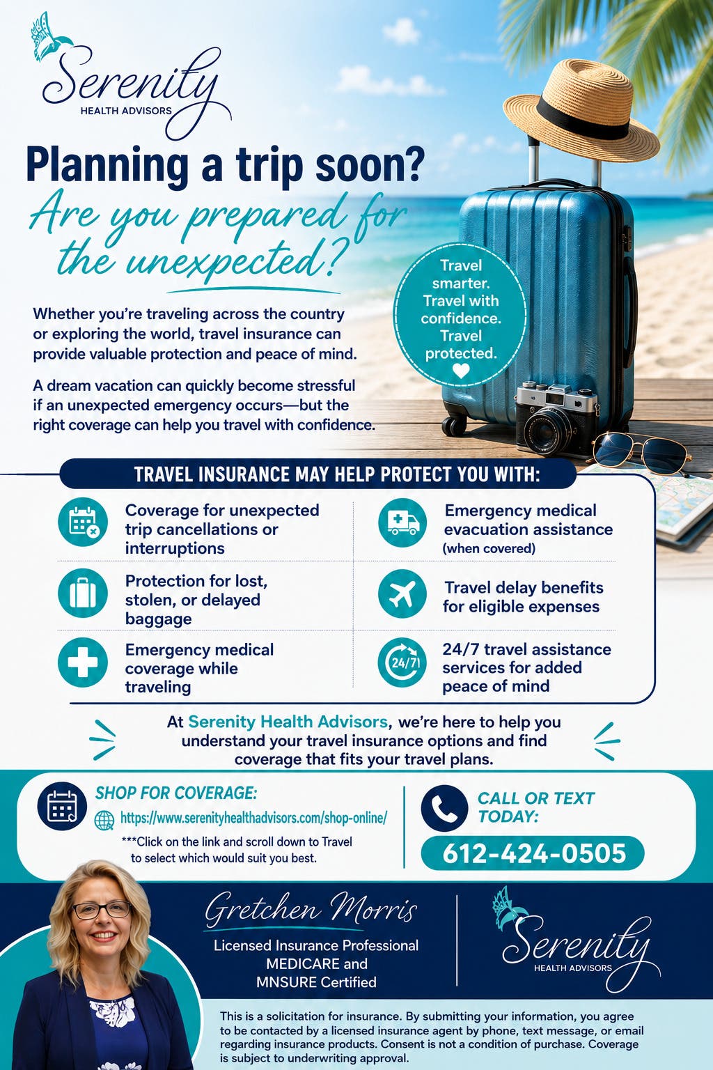 ✈️ **Planning your next vacation? Have you protected your trip with travel insurance?**