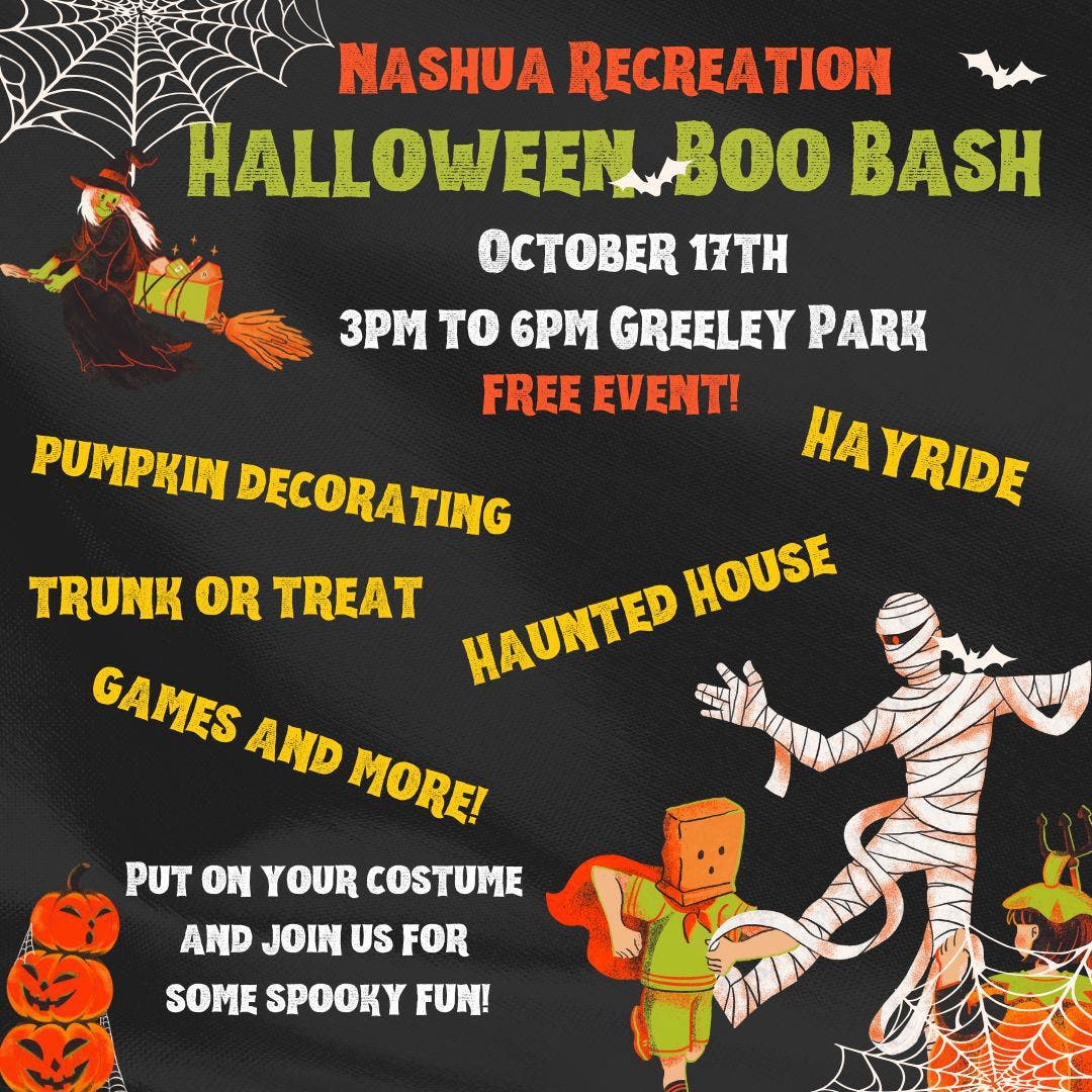 Nashua Recreation Halloween Boo Bash
