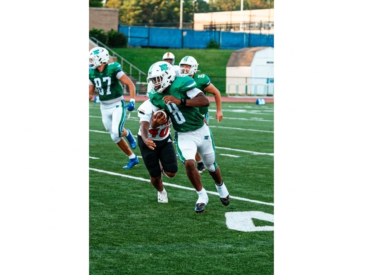 Opportunistic Defense, Big-Play Offense Carry South Lakes To Victory Over Hayfield in Scrimmage