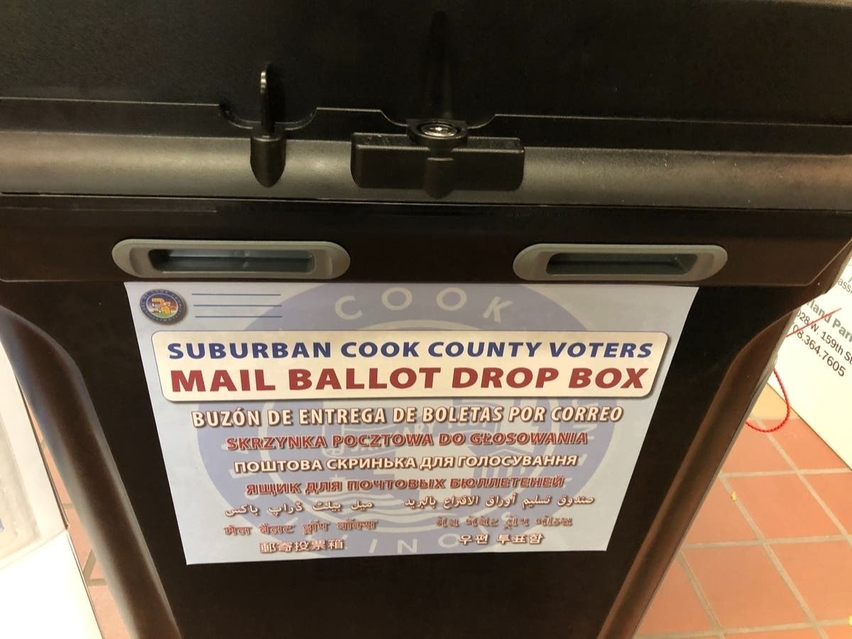 The League of Women Voters Palos-Orland area recommends you put your ballot in the U.S. mail by Oct. 20 ahead of the Nov. 3 midterm election.