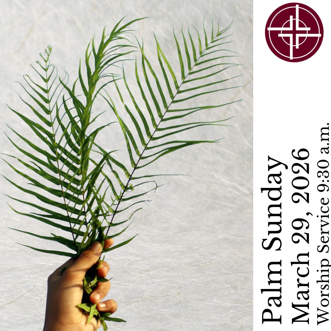 Worship With Us! Palm Sunday, featuring trumpeter Seelan Manickam