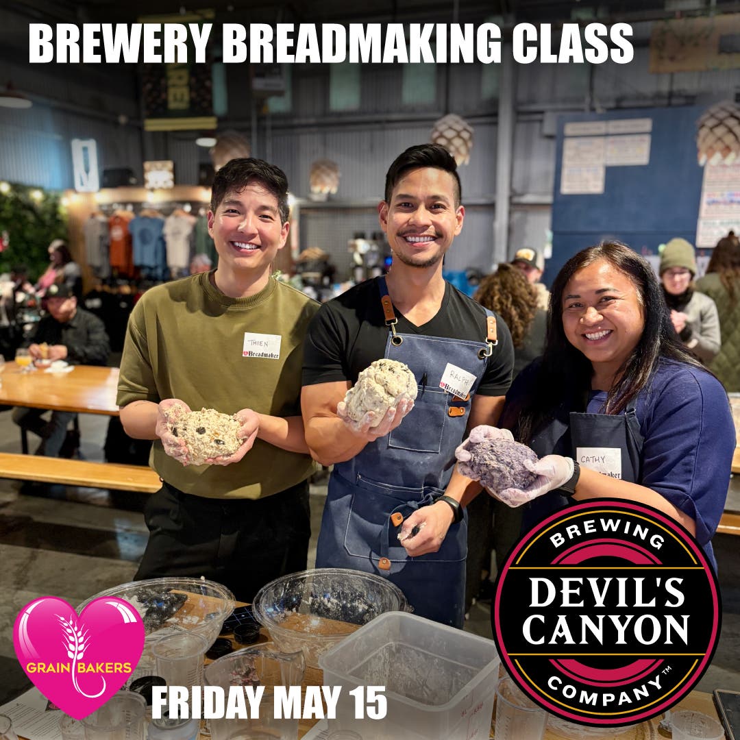 Wholegrain Breadmaking Class