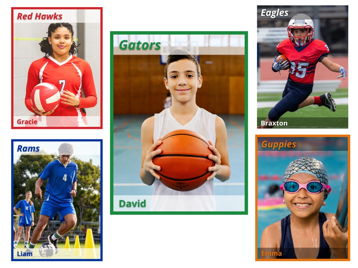 Turn your favorite athlete, coach or hometown hero into a custom All-Star Sports Card in just a few clicks. It's quick, fun and free — and you can make as many as you'd like.