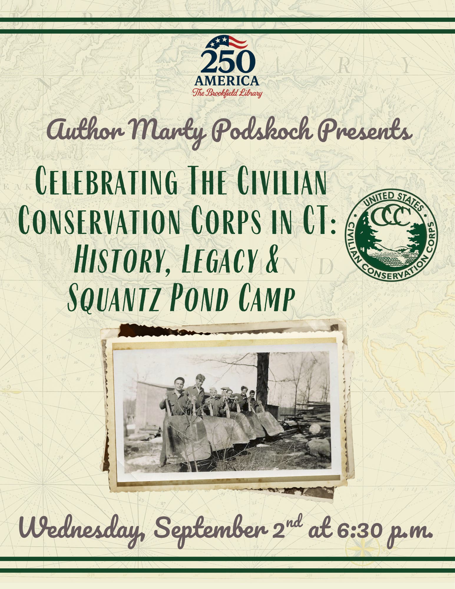 Celebrating The Civilian Conservation Corps In Ct: History, Legacy & Squantz Pond Camp