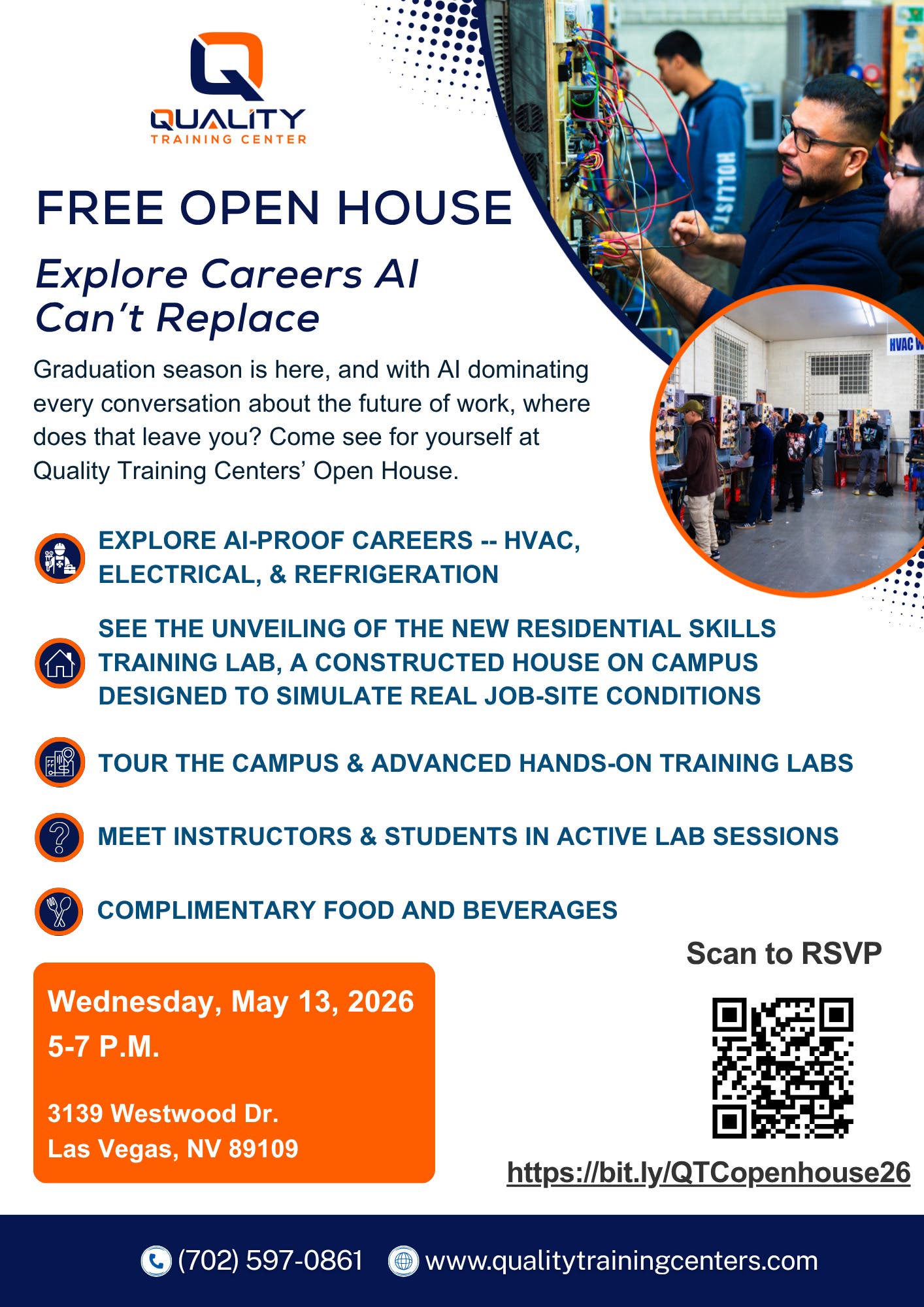 Free Open House: Explore Careers AI Can't Replace at Quality Training Centers