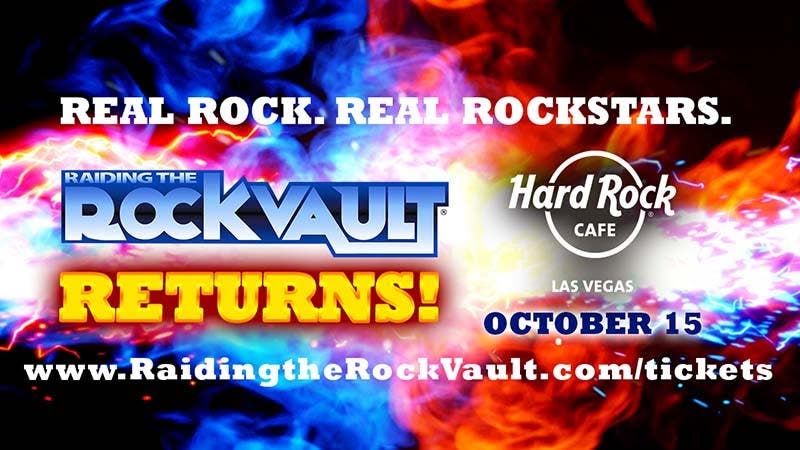 Raiding the Rock Vault: One-Night-Only Performance at Hard Rock Cafe Las Vegas