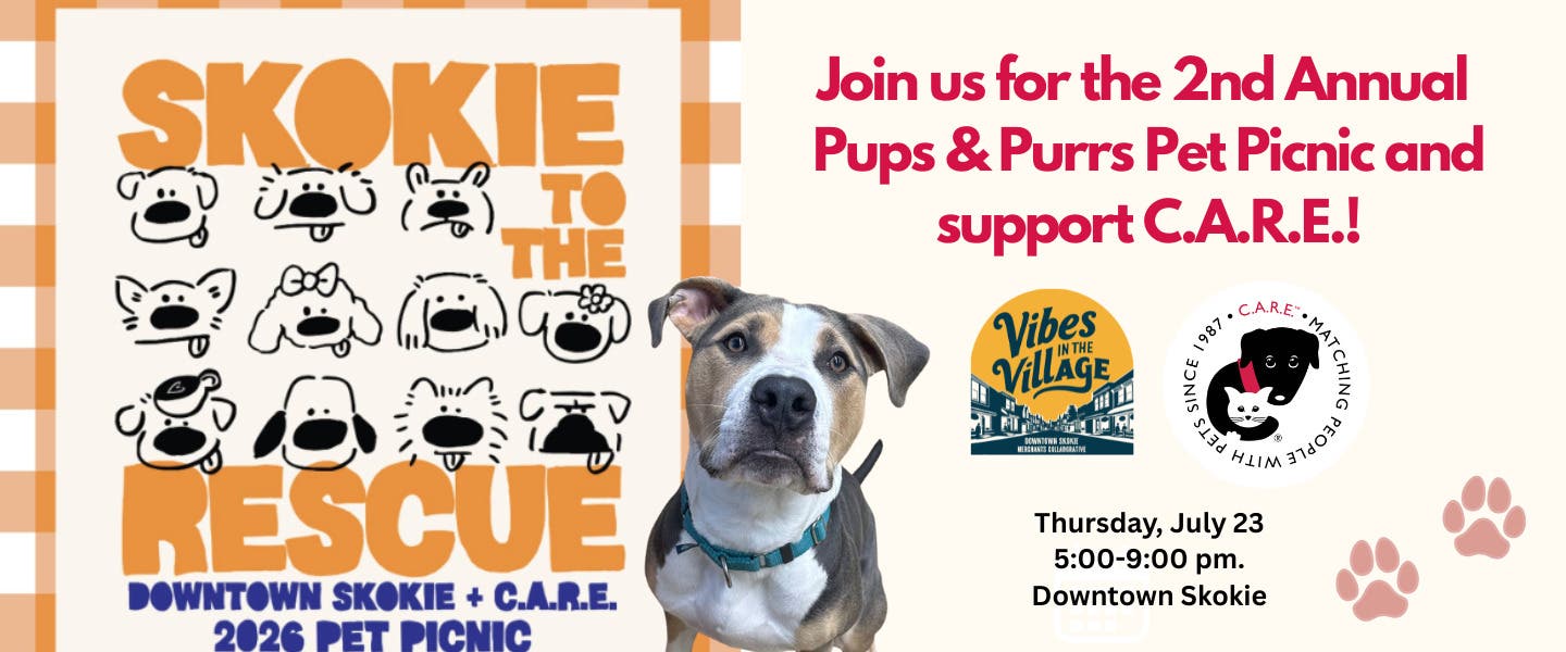Downtown Skokie Pups & Purrs Pet Picnic