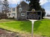 The new historical marker for Shoofly Pie outside the 150-year-old Farmhouse at 345 State Road, Telford.